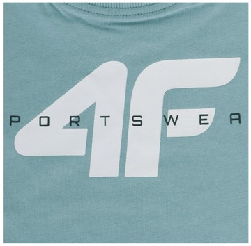 ФУТБОЛКА ДЛЯ МАЛЬЧИКОВ 4F ДЕТСКАЯ ФУТБОЛКА M1113 ХЛОПОК BASIC SPORTS 140