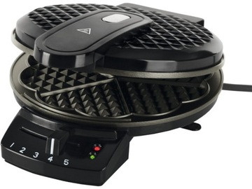 GOFROWNICA ELEKTRYCZNA GRILL OPIEKACZ 1200W MOCNA NIEPRZYWIERAJĄCA WAFLE