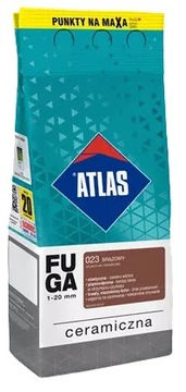 Fuga Ceramiczna 023 Brązowy 2kg Atlas