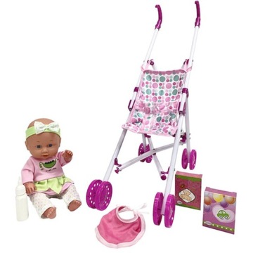 LALKA JULKA 30CM Z WOZKIEM SP84482 ANEK