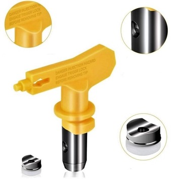 Dysza Malarska 517 + 2 Uszczelki Osłony Dyszy GRATIS Pistolet Dedra Yato...