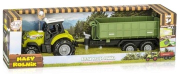 Traktor z przyczepą ZESTAW MAŁEGO ROLNIKA