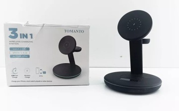 ŁADOWARKA INDUKCYJNA DO APPLE MAGNETYCZNA POTRÓJNA