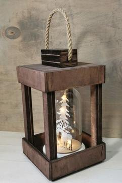 ДЕКОРАТИВНЫЙ КОРИЧНЕВЫЙ ФОНАРЬ ДЛЯ ФОНАРЯ ЦЕНТРА ЛАМП