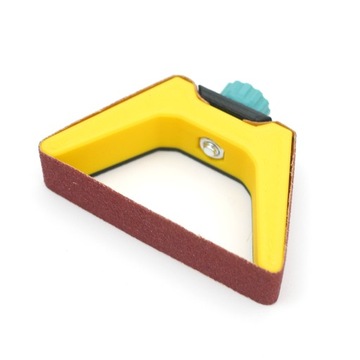 Набор мини-держателей для наждачной бумаги, шлифовальный инструмент - желтый