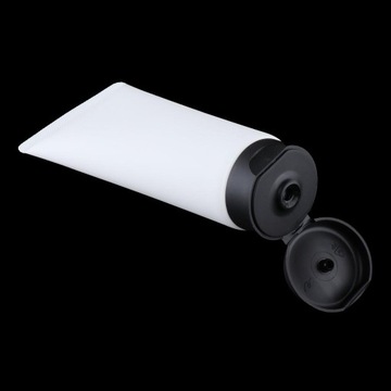 Мягкий тюбик Контейнер для очищающей косметики для лица Флакон с очищающим кремом для лица 100 мл Белый