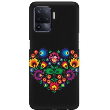 Etui Mat do OPPO RENO 5 LITE Dla Podróżnika Wzory