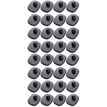 ЧЕРНЫЕ МАГНИТНЫЕ ЭТИКЕТКИ ДЛЯ ОДЕЖДЫ, ЖЕСТКИЕ ПОДВЕСКИ