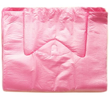 мешки из фольги HDPE STRONG BAGS 30x55 см 100 шт. 14 мкм РОЗОВЫЕ