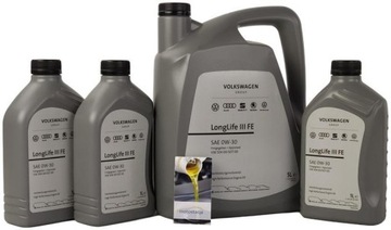 OE VAG LONGLIFE III FE 0W30 VW 504.00/507.00 8L