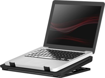 Podstawka chłodząca pod laptopa metalowa 17'