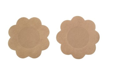 Наклейки на соски, пластыри на соски, накладки на соски, наклейки на грудь, БЕЖЕВЫЙ