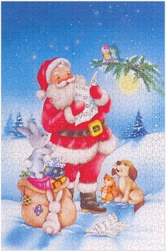 Święty Mikołaj Puzzle 1000 SZT