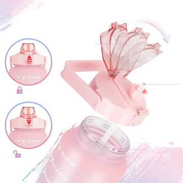 БУТЫЛКА ДЛЯ ПИТЬЯ, БУТЫЛКА ДЛЯ МОТИВИРУЮЩЕЙ ВОДЫ, БУТЫЛКА ДЛЯ НАПИТКА ОБЪЕМОМ 2 Л, БЕЗ BPA