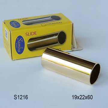 Slide gitarowy złocony S-1216 Samba