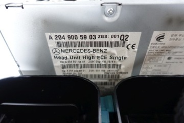 Mercedes W204 магнитола CD Comand навигация NTG4