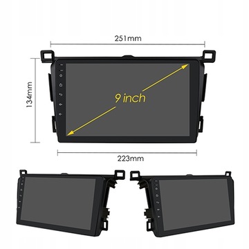 РАДИО GPS BT TOYOTA RAV4 2013-2018 ANDROID 4/32 ГБ