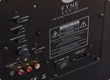 Сабвуфер FYNE AUDIO F 3.12 BLACK ASH