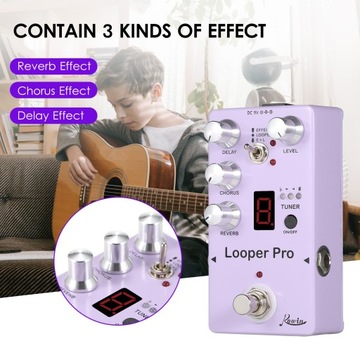 Rowin RE-05 Loop гитарный эффектор-лупер-тюнер