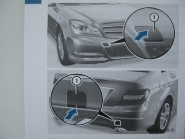 Mercedes W204 C Klasa 11-14 instrukcja obsługi PL