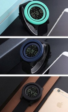 Zegarek męski SKMEI elektroniczny bluetooth czarny