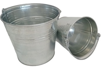 Wiadro OCYNKOWANE METALOWE 7 L