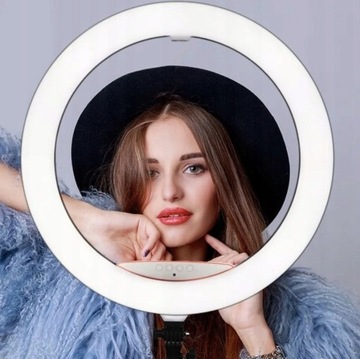 КОЛЬЦЕВАЯ ЛАМПА 240ВТ КОЛЬЦОВАЯ СВЕТОДИОДНАЯ 45см БОЛЬШОЙ ПУЛЬТ ДИСТАНЦИОННОГО УПРАВЛЕНИЯ + ШТАТИВ 220см ДЛЯ ТЕЛЕФОНА