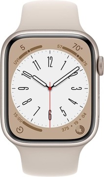 Умные часы Apple Watch series 8 GPS + Cellular 45 мм бежевые