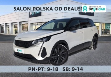 Peugeot 5008 II Crossover Facelifting 1.5 BlueHDi 130KM 2023 Peugeot 5008 1.5 BlueHDi GT SS EAT8 SalonPL FVat Od Reki Bogata Opcja 1.5