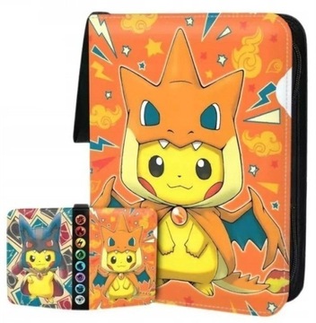 Album Na 400 Kart Suwak Kolory Zamek Pokemon Pikachu Dla Dziecka Prezent