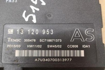 MODUL POHODĚ OPEL SIGNUM 13120953 2.2L DIESEL 92KW 2004