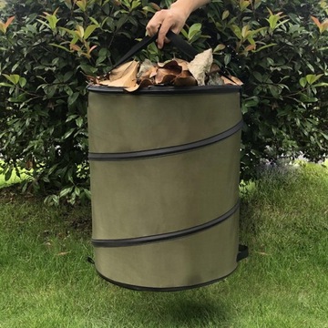 Складной всплывающий садовый мешок для мусора