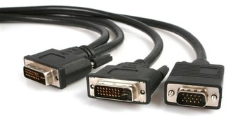 Przewód Rozdzielający StarTech DVI-I - DVI-D + VGA