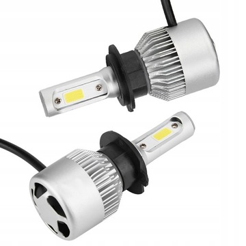Para żarówek H7 LED 36W 8000LM Reflektor