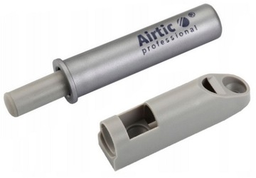 AIRTIC AMORTYZATOR HAMULEC DO DRZWI SZARY +ADAPTER