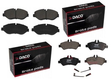KLOCKI HAM. PRZÓD TYŁ VW CRAFTER 30-35 30-50 06-16