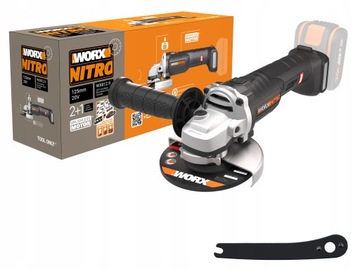 Szlifierka kątowa akumulatorowa Worx WX812.9 125mm