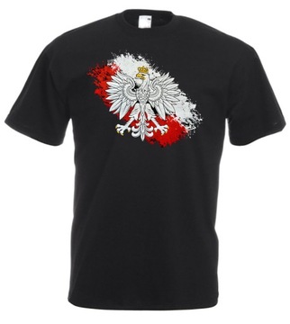 Koszulka T-Shirt Polska Flaga Godło Polski 3XL