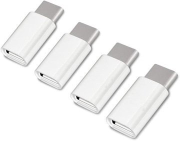 4 x USB Typ C Adapter kompatybilny z iPhone'em