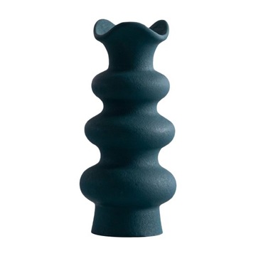 Ceramiczny Wazon na Kwiaty Nowoczesny Prosty Zielo