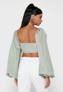 Top gorsetowy z długim rękawem MISSGUIDED r. 42