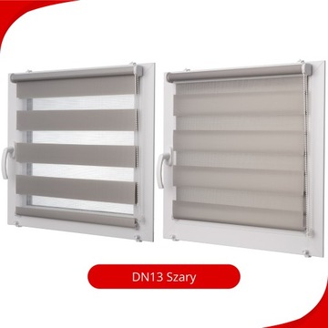 ROLETA DZIEŃ NOC 78x150 cm Rolety Wewnętrzne na Wymiar Voppi Różne Kolory