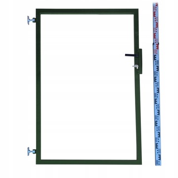 FURTKA 140cm zielona RAMKA RAL6005 140 ogrodzeniowa 143cm