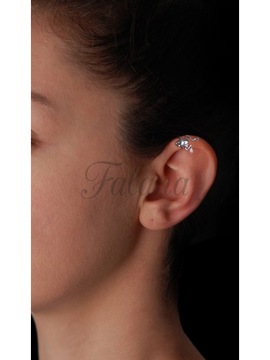 СЕРЬГА ЛЯГУШКА ЛЯГУШКА ЗАЖИМ kn031