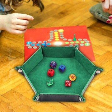 Лоток для кубиков Складной лоток для хранения кубиков Зеленый