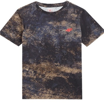 T-SHIRT CHŁOPIĘCY 4F KOSZULKA BAWEŁNA TTSHM0803