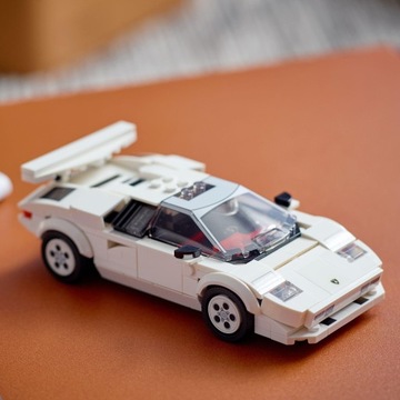 LEGO SPEED CHAMPIONS 76908 LAMBORGHINI COUNT + LEGO TORBA PAPIEROWA ŚREDNIA