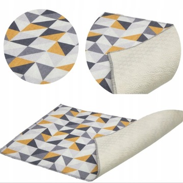 Dywanik wycieraczka w trójkąty Trendy Triangle