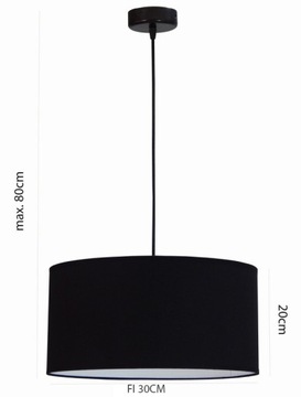 LAMPA WISZĄCA SUFITOWA ŻYRANDOL LED E27 SYPIALNIA KUCHNIA SALON BIURO HOTEL