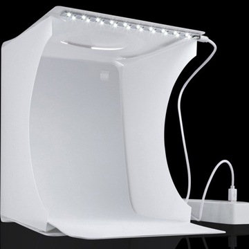 БЕСТЕНЬНАЯ СВЕТОДИОДНАЯ ПАЛАТКА ДЛЯ ФОТОСТУДИИ